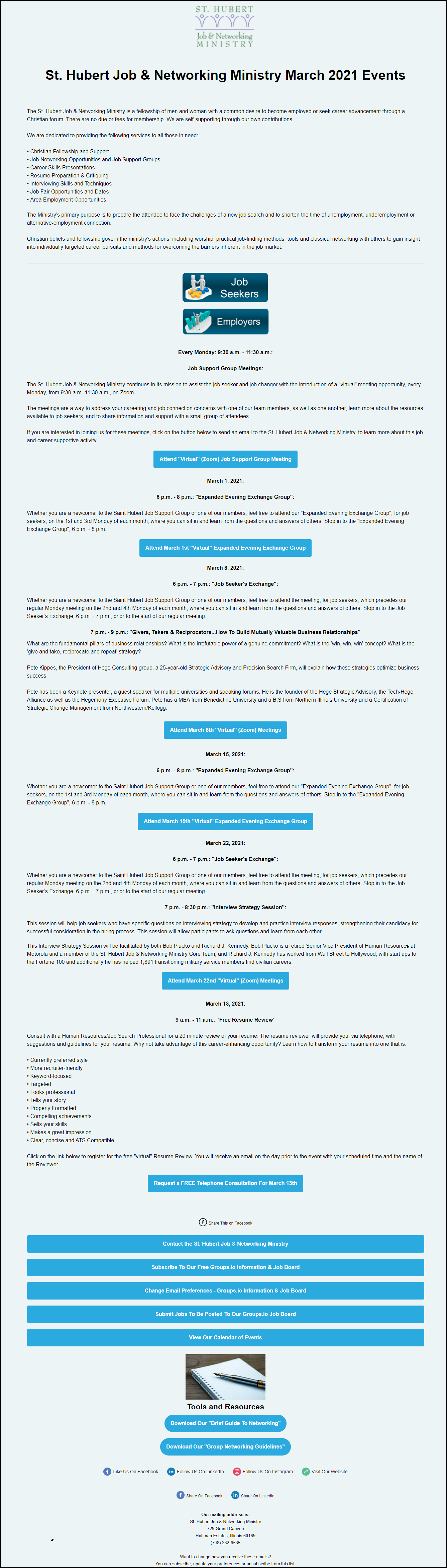st-hubert-job-networking-ministry-march-2021-events-landing-page