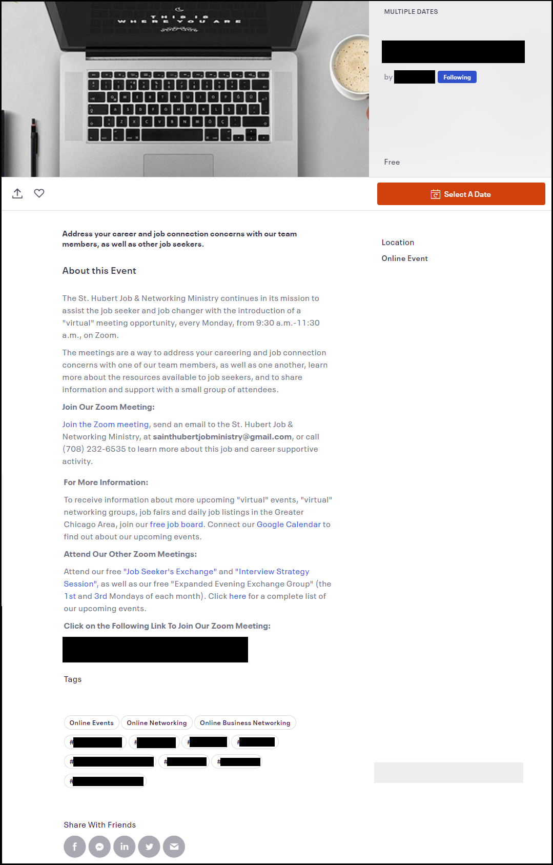 st-hubert-zoom-meeting