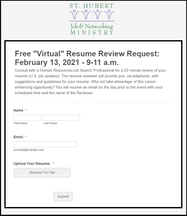 st-hubert-job-networking-ministry-february-2021-resume-review-form