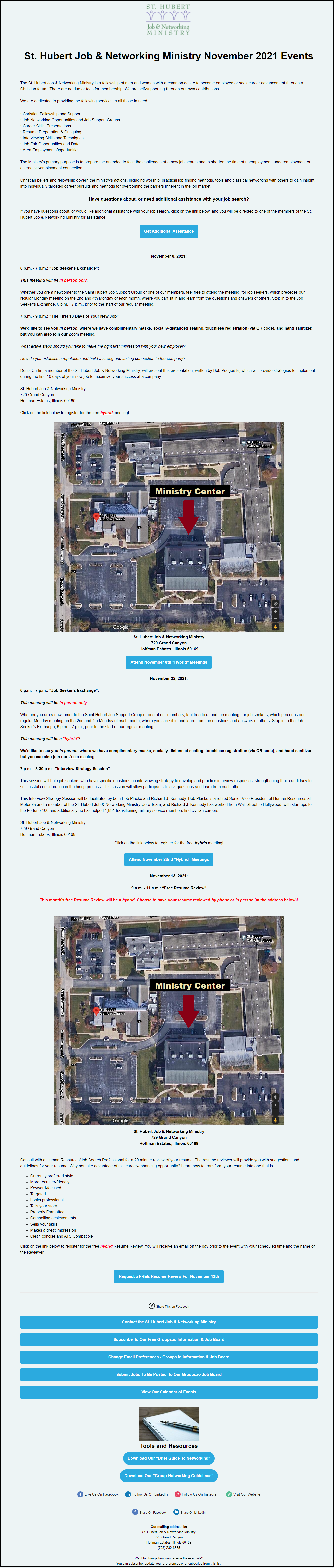 st-hubert-job-networking-ministry-november-2021-events-landing-page