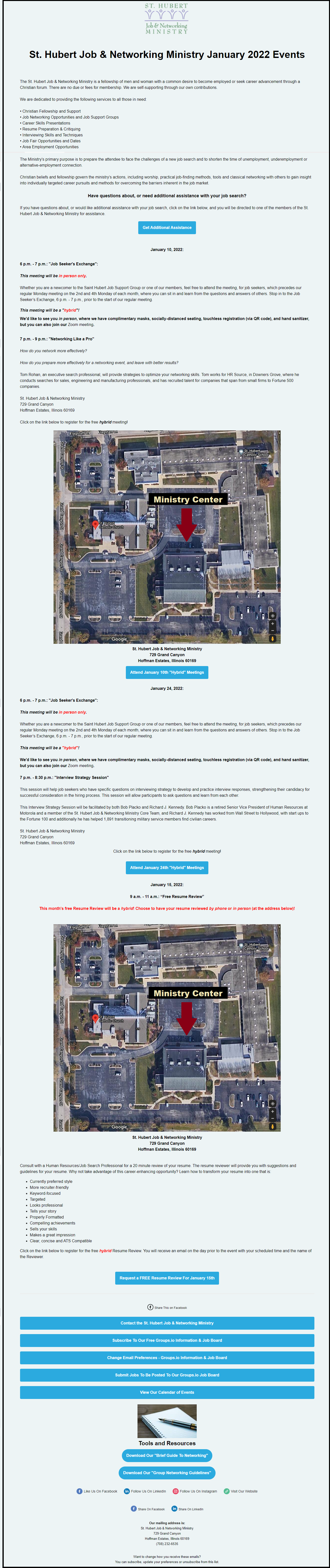 st-hubert-job-networking-ministry-january-2022-events-landing-page