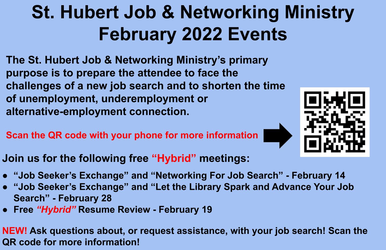 St. Hubert Advertisement - Barrington Public Library - February 2022